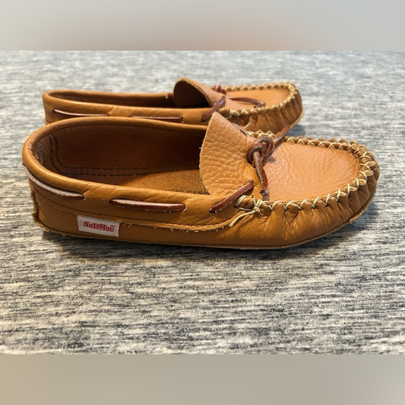 Ladies SoftMoc Moccasin Slippers Size 6 - Picture 3 of 5